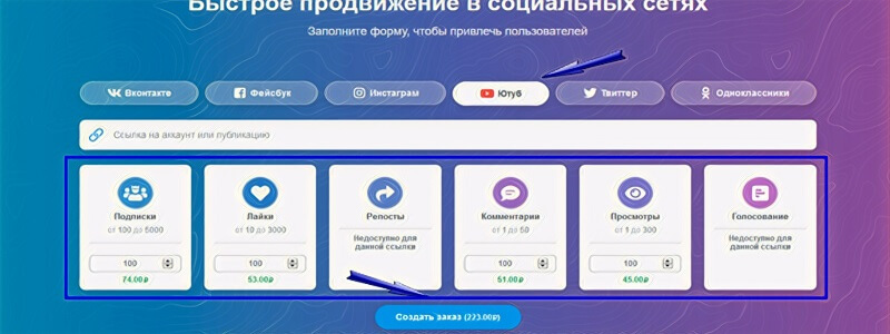 Как платно накрутить Ютуб - Bosslike.ru