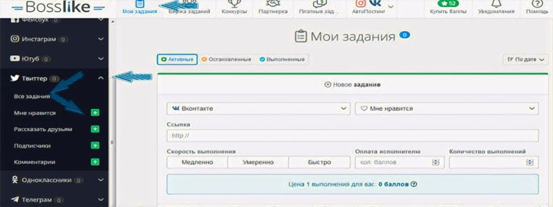 Как запускается раскрутка Твиттера - Bosslike.ru